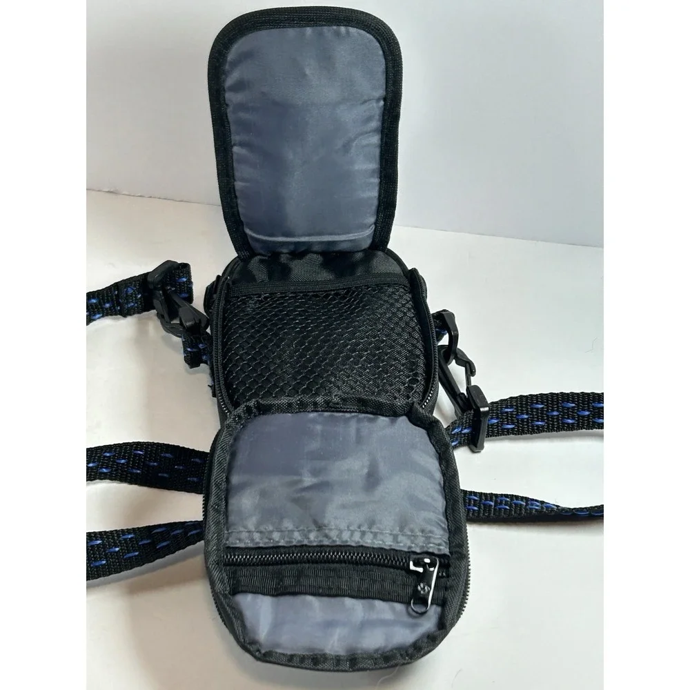 Samsonite Small Camera Bag Zipper Case With Shoulder Crossbody Strap & Belt Loop